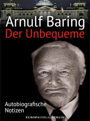 cover image of Der Unbequeme
